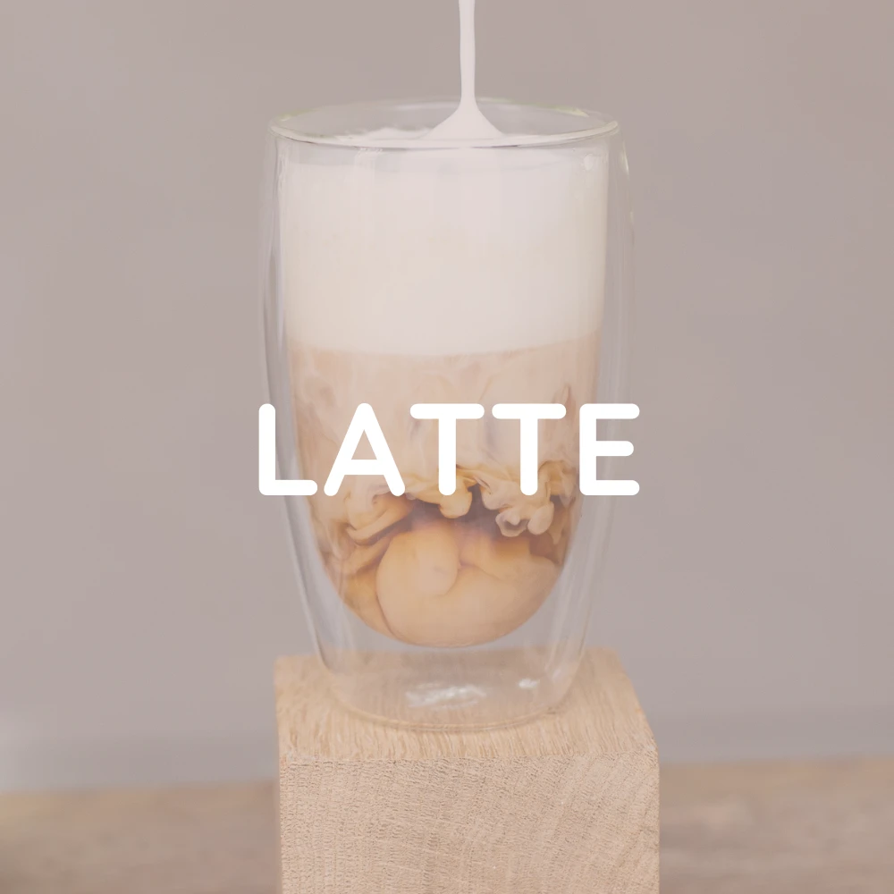 menu latte